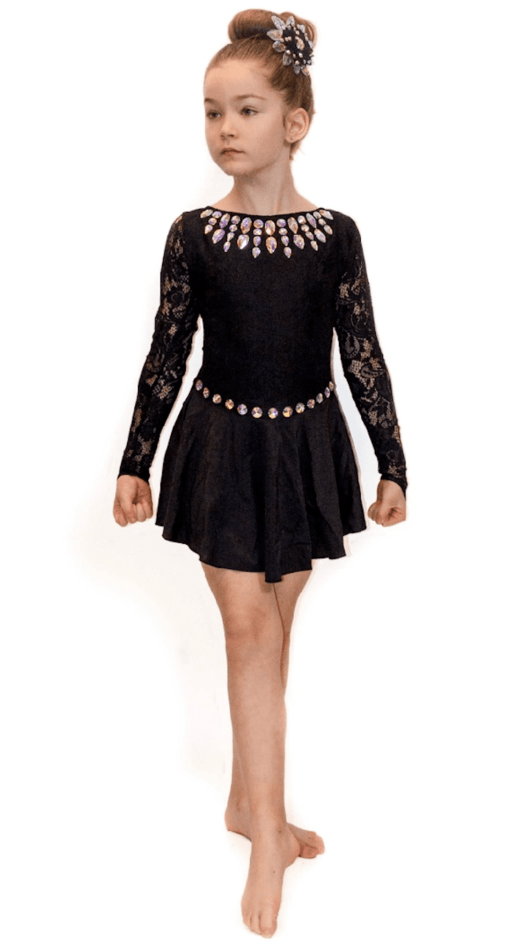 Black Dress For Irish Dancing