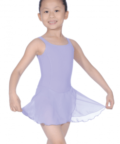 Sleeveless Leotard with attached Skirt