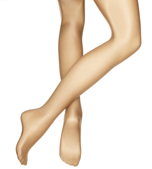Shimmer Dance Tights Footed (Toast)