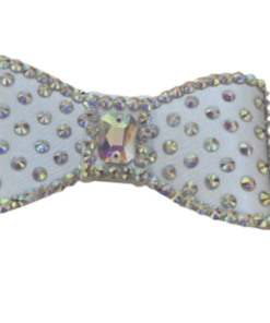White A/B Stoned Bow