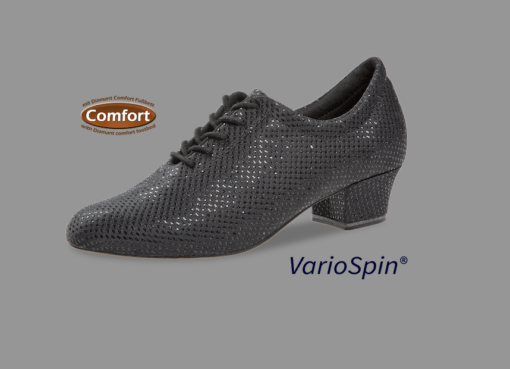 Ladies Practice Shoe Black Sparkle