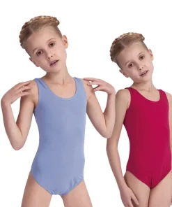 Sleeveless Leotard - Plum