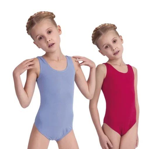 Sleeveless Leotard - Plum